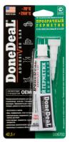 прозрачный силиконовый герметик-клей для стекол done deal rtv silicone adhesive sealant, 42,5г фото